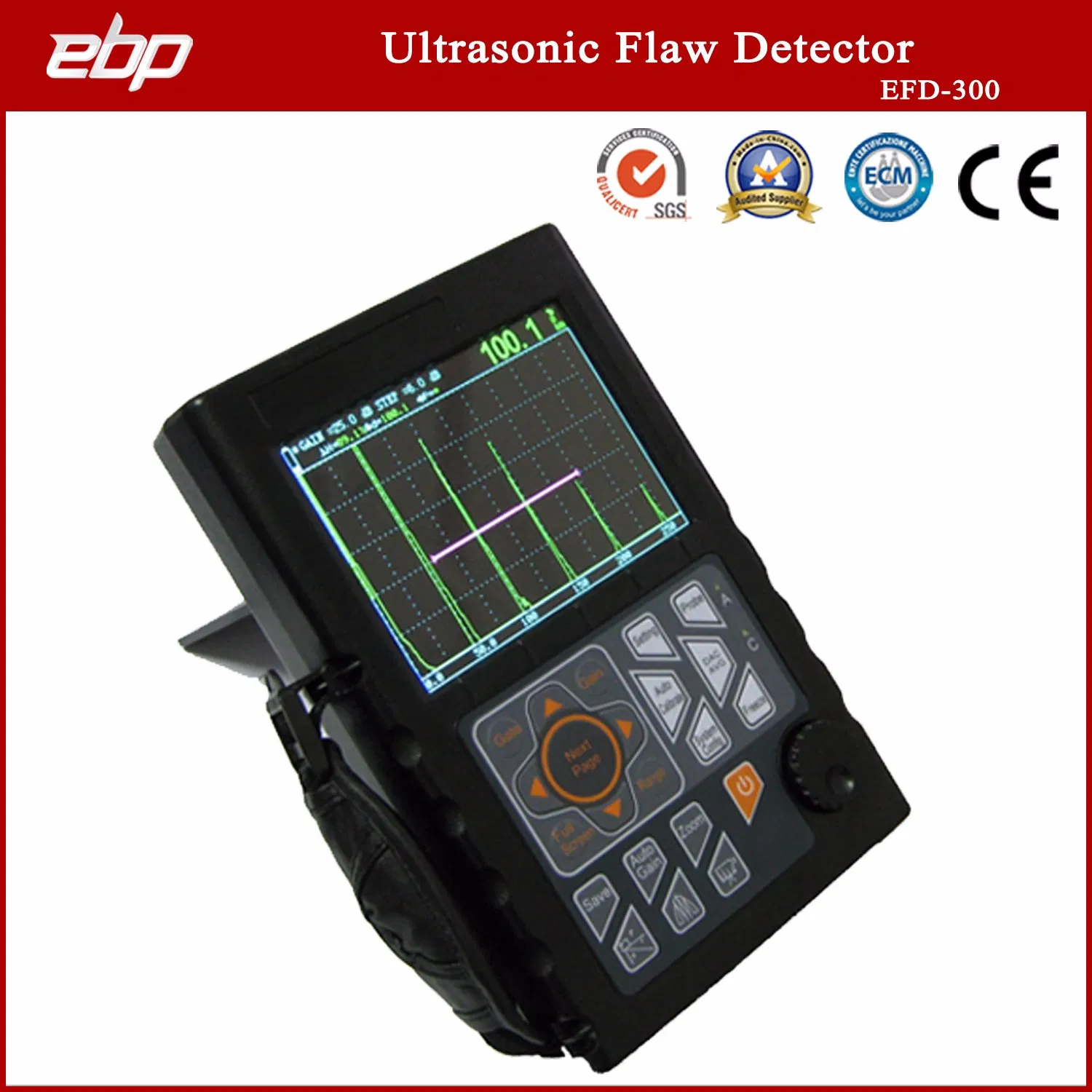 Words and Phrases Salable Automatic Calibration Digital Flaw Detector Portable Ultrasound Machine