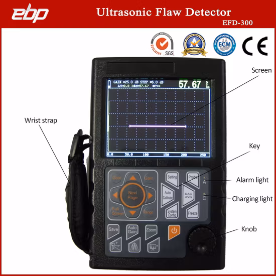 Words and Phrases Salable Automatic Calibration Digital Flaw Detector Portable Ultrasound Machine