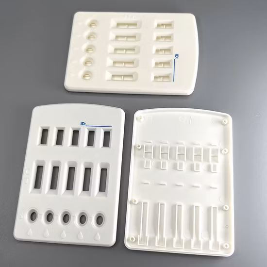  Diagnóstico médico certificado pela CE Doenças infecciosas em uma etapa Sífilis/Malária/HCV/Hbsag/H.  Cassete de dispositivo de tira do kit de teste rápido Pylori