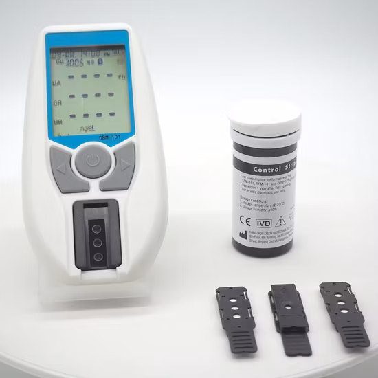 Medidor de Análise Bioquímica Seca de Colesterol Total Multifuncional 7 em 1