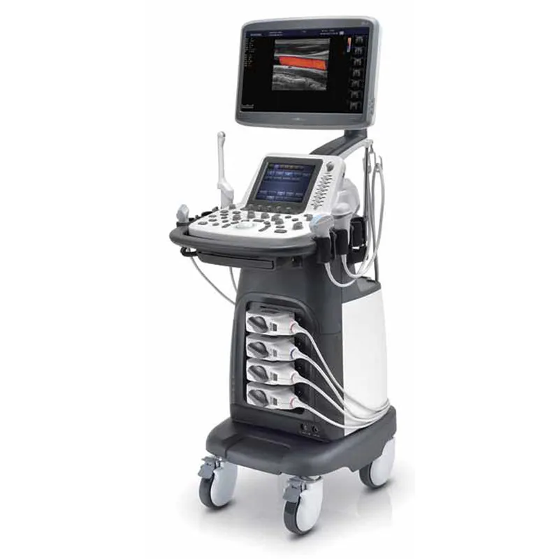 Excelente máquina de ultrassom com carrinho Doppler colorido para longas horas de trabalho contínuas