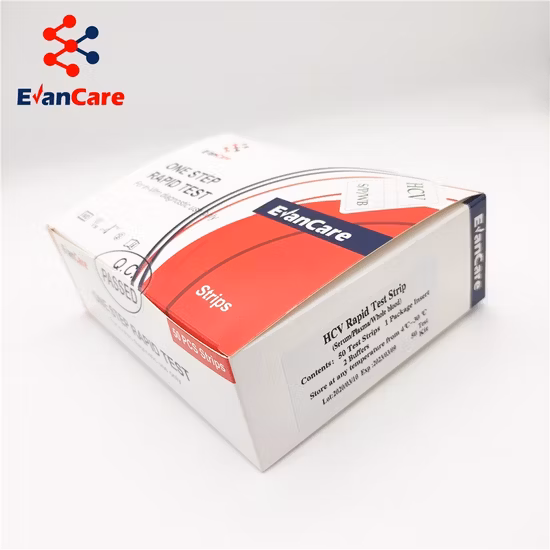 Ferramenta de teste de HCV doméstico de alta precisão Wb/soro/plasma para detecção de doenças infecciosas